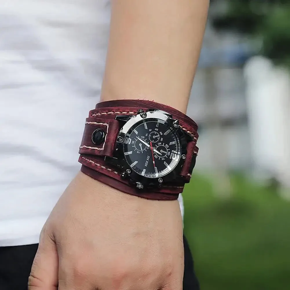 Bellator Men's Artisan Leather Watch