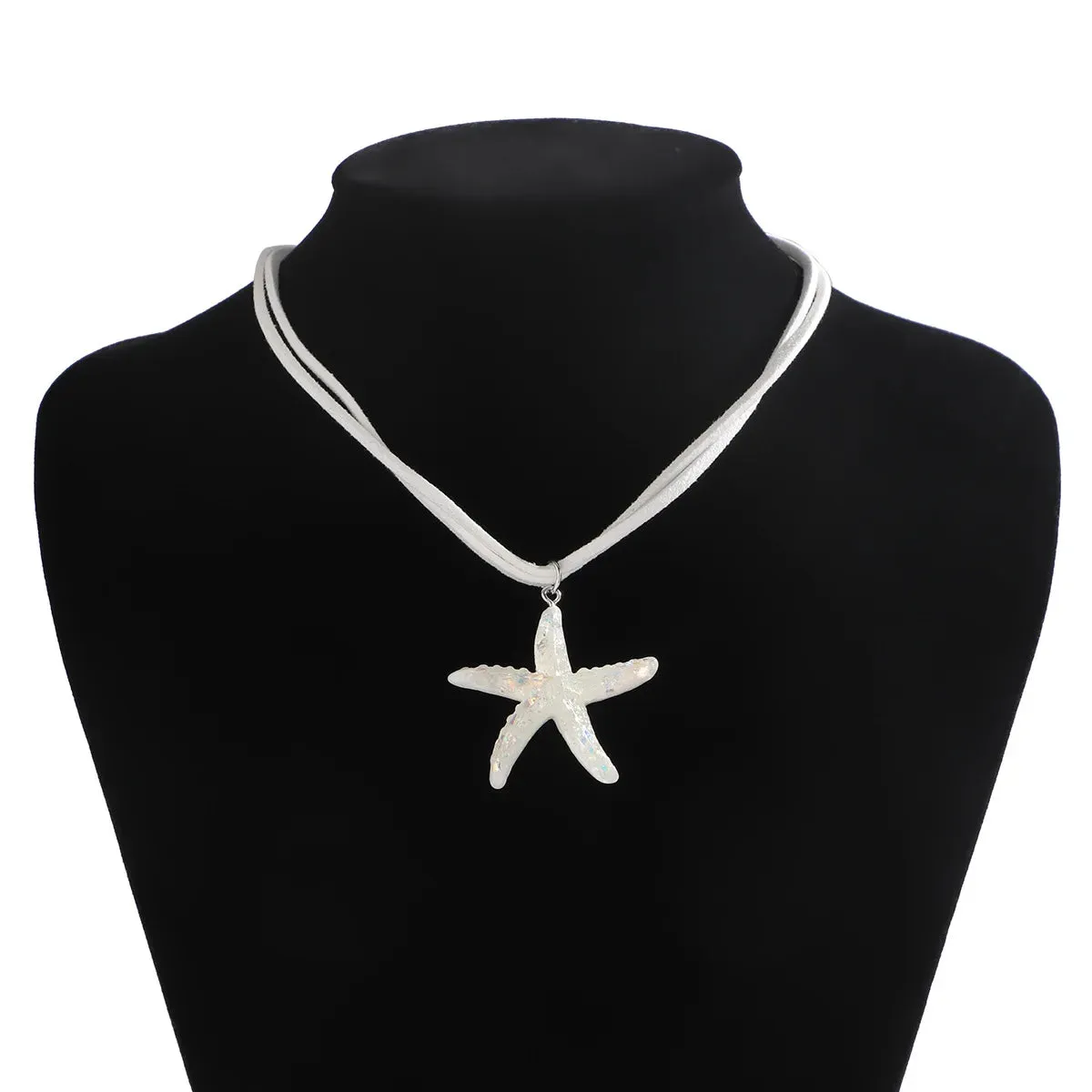 Boho Starfish Pendant Necklace
