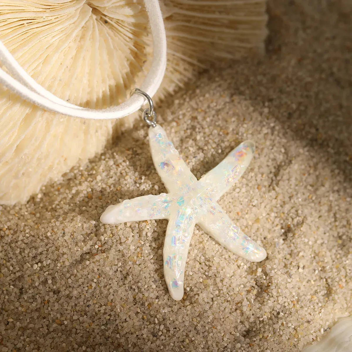 Boho Starfish Pendant Necklace