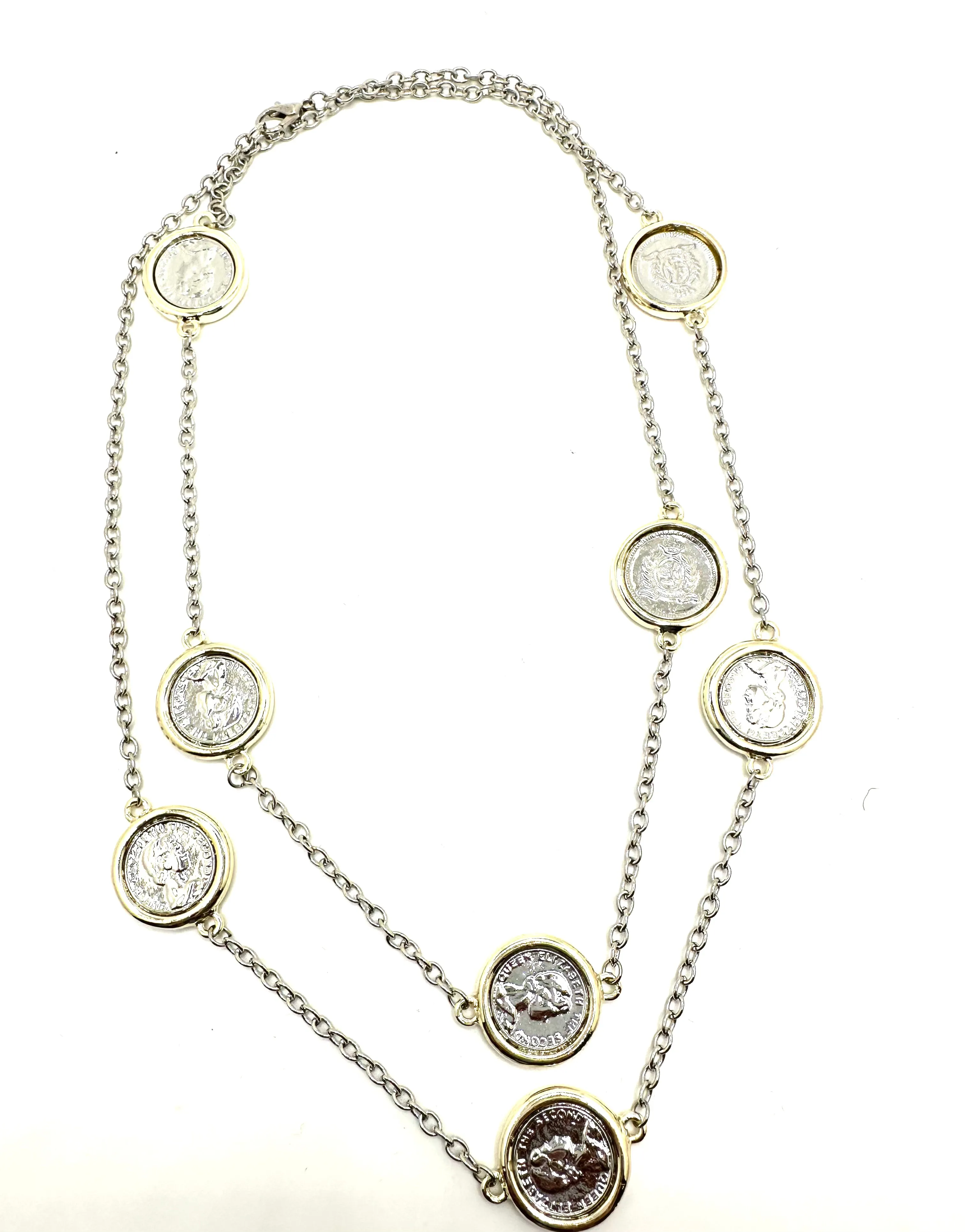Coin Station 36" Necklace