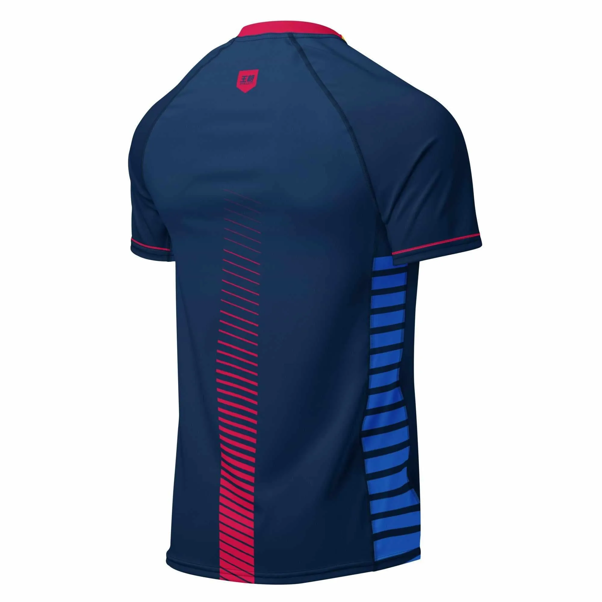 Dynasty "D1" Short Sleeve Rash Guard (Navy)