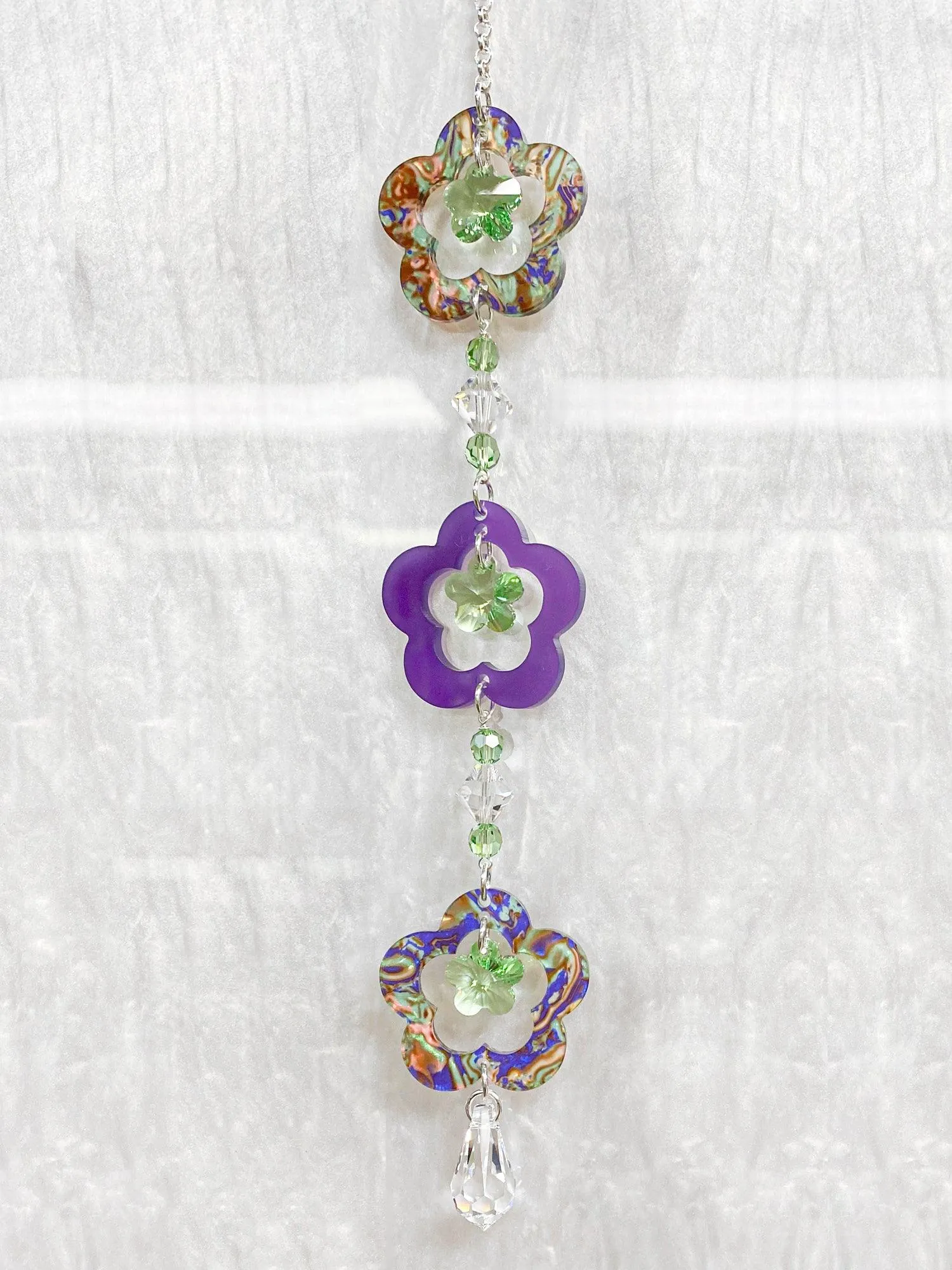 Fancy Flowers Sun Catcher Kit