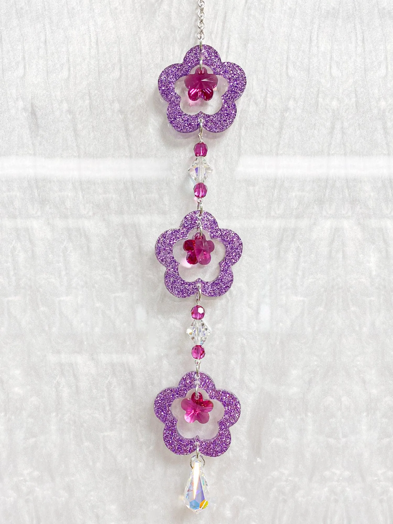 Fancy Flowers Sun Catcher Kit