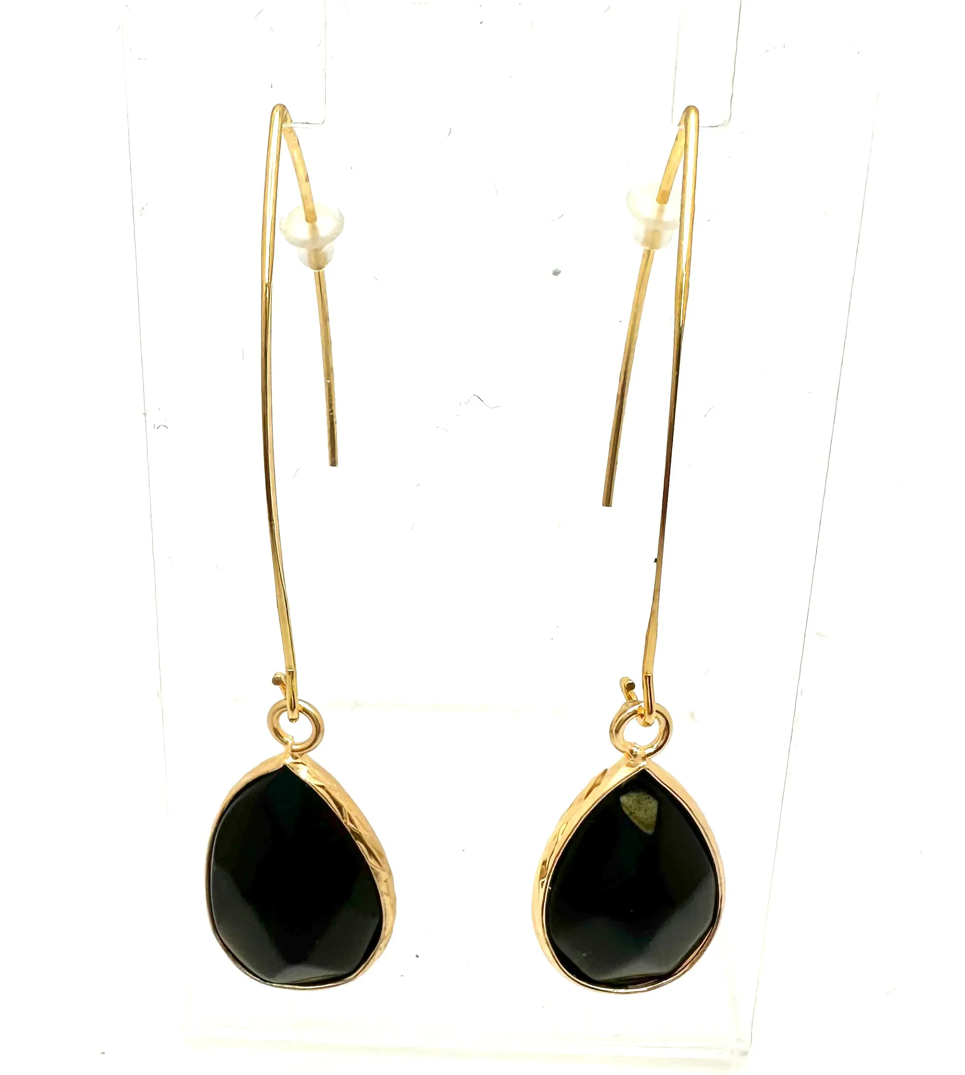 Onyx Drop Earrings