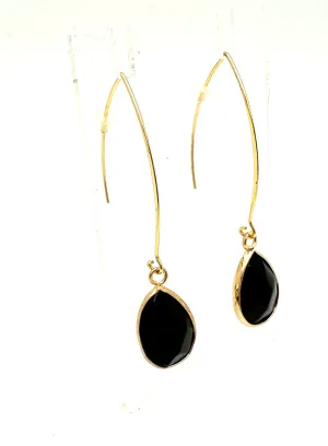 Onyx Drop Earrings