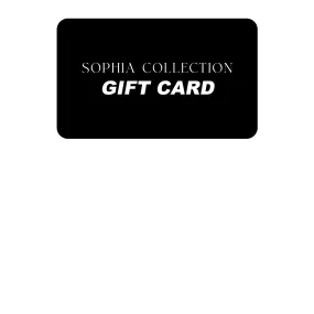 Elegant Sophia Collection Gift Card - Perfect for Special Occasions
