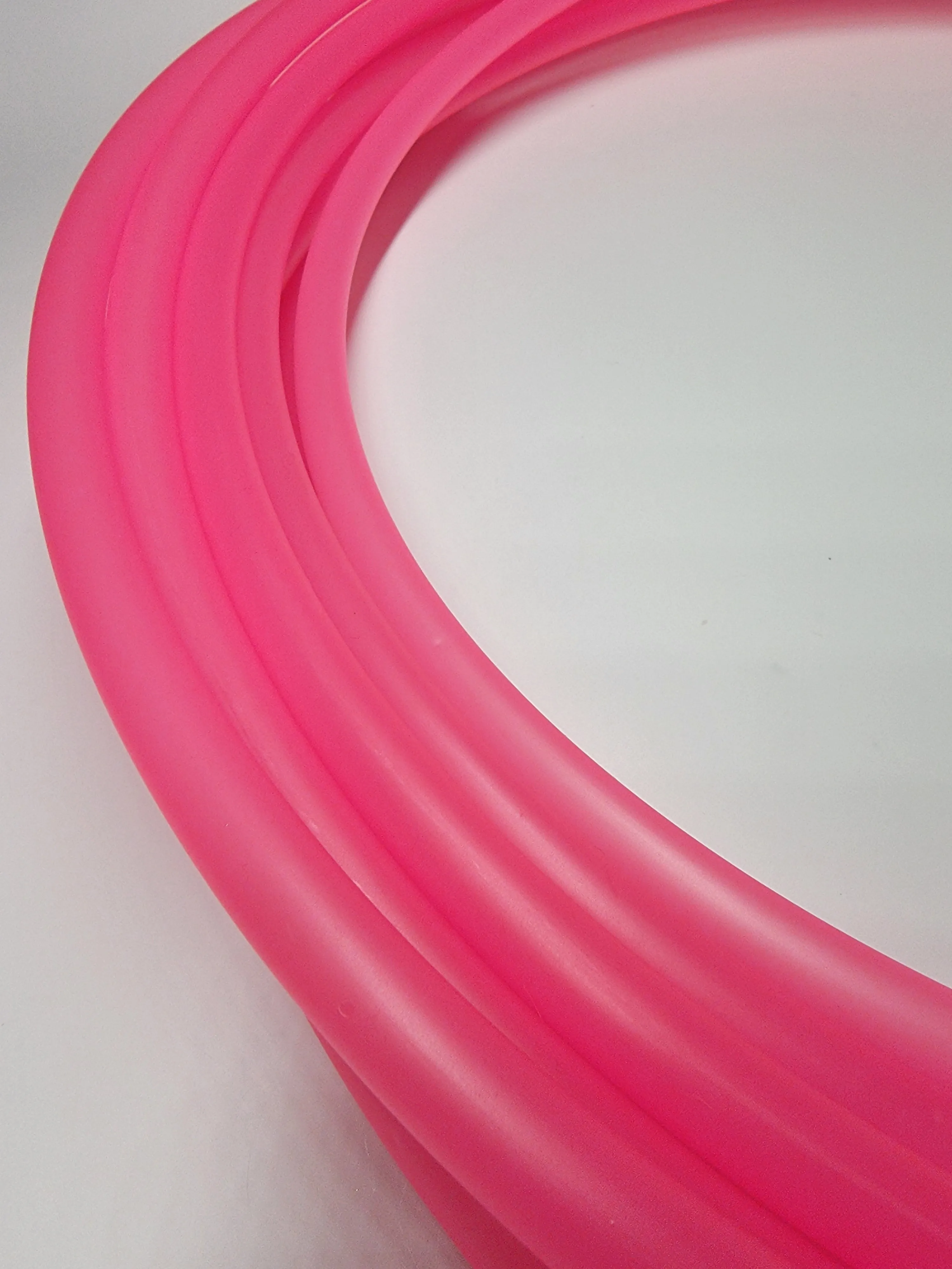 UV Pink Polypro Bare Hoop 5/8